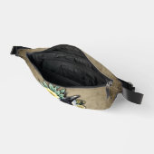 De elegantie en elegantie van de raaf. heuptasje (Open)