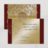 De Elegantie van de avondkleding, de Gouden Kaart (Voorkant / Achterkant)