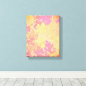 De elegantie van gebroken glas canvas afdruk (Insitu (Houten vloer))