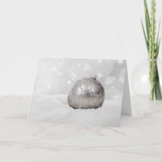 DE ELEGANTIE VAN KERSTMIS FEESTDAGEN KAART