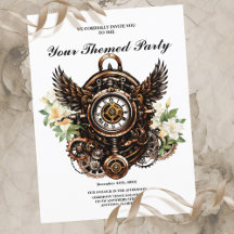 De elegantie van Steampunk Floral Magic