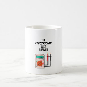 De elektricien heeft net cadeaus voor elektricien  koffiemok
