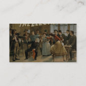 De elektricien: "Ik zei dat hij geen Drink wilde" Visitekaartje (Achterkant)