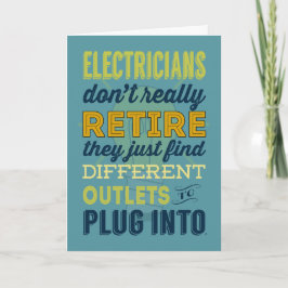 De elektriciens zich trekken niet werkelijk terug kaart