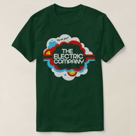 De elektriciteitsmaatschappij t-shirt (Design voorkant)