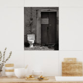 De elektrische buitentoren poster (Keuken)