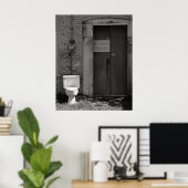 De elektrische buitentoren poster (Thuiskantoor)