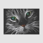 De "elektrische" kat tissuepapier (Voorkant)