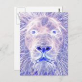 De elektrische leeuw briefkaart (Voorkant / Achterkant)