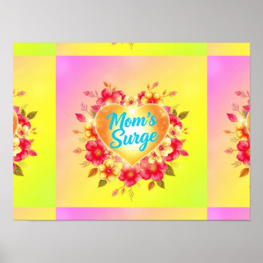 De elektrische liefdesgolf van mama poster (Voorkant)