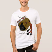 De Elektrische Revolutie Tri-Blend Shirt (Voorkant)