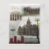 De elektrische stad briefkaart (Voorkant)