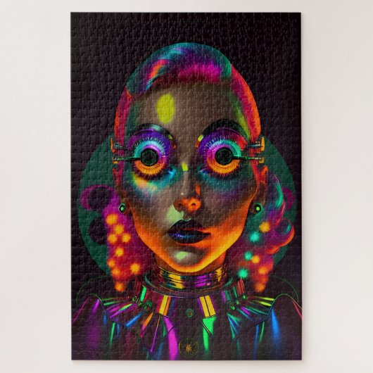 De Elektrische Vrouw Legpuzzel (Verticaal)