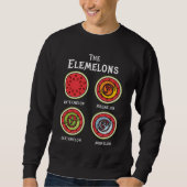 De Elemelons Watermelon Fire Earth Trui (Voorkant)