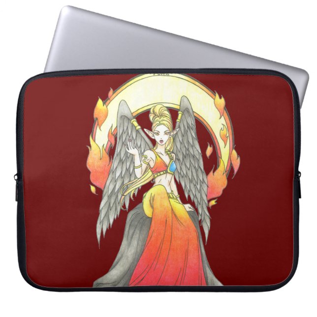 De Element van Vuur Laptop Hoes (Voorkant)