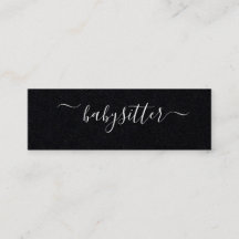 De elementaire babysitter uit de klas