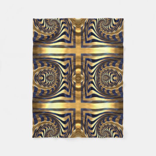 De elementaire Twirl X6SKM Fleece Baby Blanket Deken (Voorkant)
