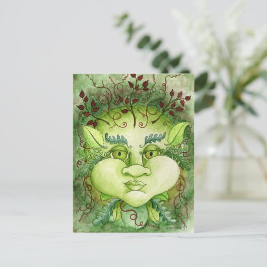 De elementen - Earth Briefkaart (Staand voorkant)