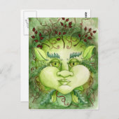 De elementen - Earth Briefkaart (Voorkant / Achterkant)