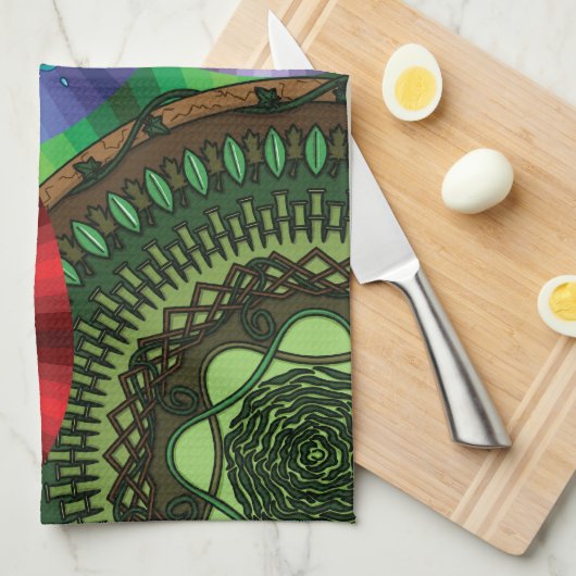 De Elementen Mandala Handdoek (Quarter Fold)