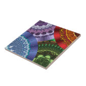 De Elementen Mandala Tegel Tegeltje (Zijkant)