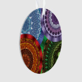 De elementen Mandalas Acrylyl Ornament (voorkant)