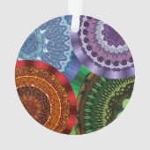 De elementen Mandalas Acrylyl Ornament (achterkant)