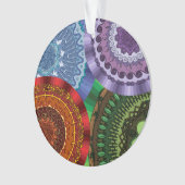 De elementen Mandalas Acrylyl Ornament (voorkant)
