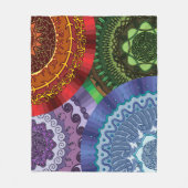 De Elementen Mandalas Fleece Blanket (Voorkant)