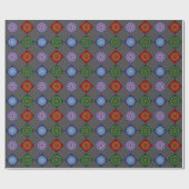 De elementen Mandalas inpakpapier (Vlak)