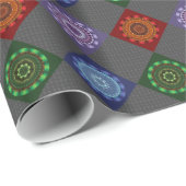 De elementen Mandalas inpakpapier (Rol Hoek)