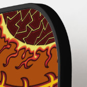 De elementen Mandalas Pickleball Paddle (Links Detail)