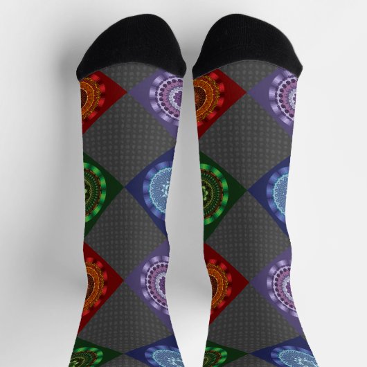 De elementen Mandalas Sokken (Top)