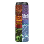 De elementen Mandalas Thermal Tumbler Thermosbeker (Achterkant)