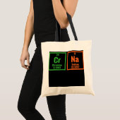 De elementen van Crna Funny Registered Zurse Tote Bag (Voorkant (product))
