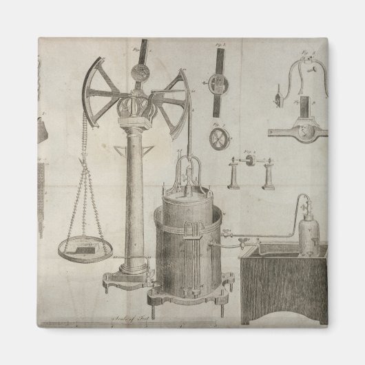 De elementen van de chemie" magneet (Voorkant)