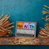 De elementen van de gezondheidscyropraktijk fotoplaat (Zijkant)