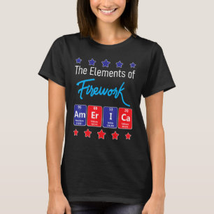 De elementen van Firework America Firework Directo T-shirt