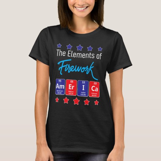 De elementen van Firework America Firework Directo T-shirt (Voorkant)