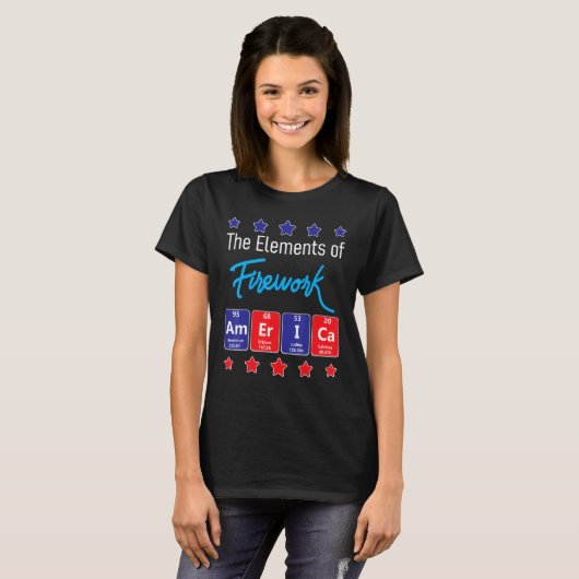 De elementen van Firework America Firework Directo T-shirt (Voorkant volledig)