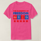 De elementen van vrijheid t-shirt (Design voorkant)