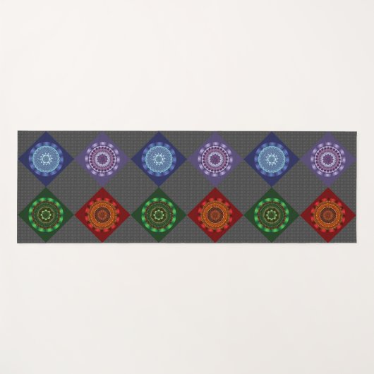 De elementen Yoga Mat (Voorkant (horizontaal))