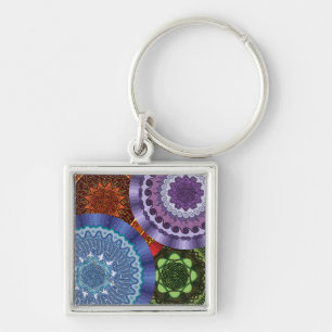 De Elements Mandalas Sleutelhanger