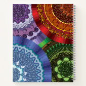 De Elements Mandalas Spiraal Notitieboek (Achterkant)
