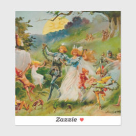 “De elendans” door ES Hardy Sticker