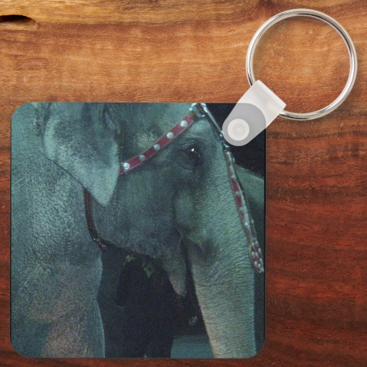 DE ELEPHANT-sleutelhanger Sleutelhanger (Achterkant)