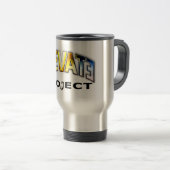 De Elevate Project Travel Mug Reisbeker (Voorkant rechts)