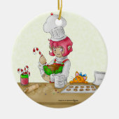De Elf Baker Ornament (Voorkant)