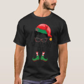 De Elf Bijpassende Familie Pyjama's Kerstmis T-shirt (Voorkant)