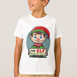 De ELF dwong me het te doen T-shirt